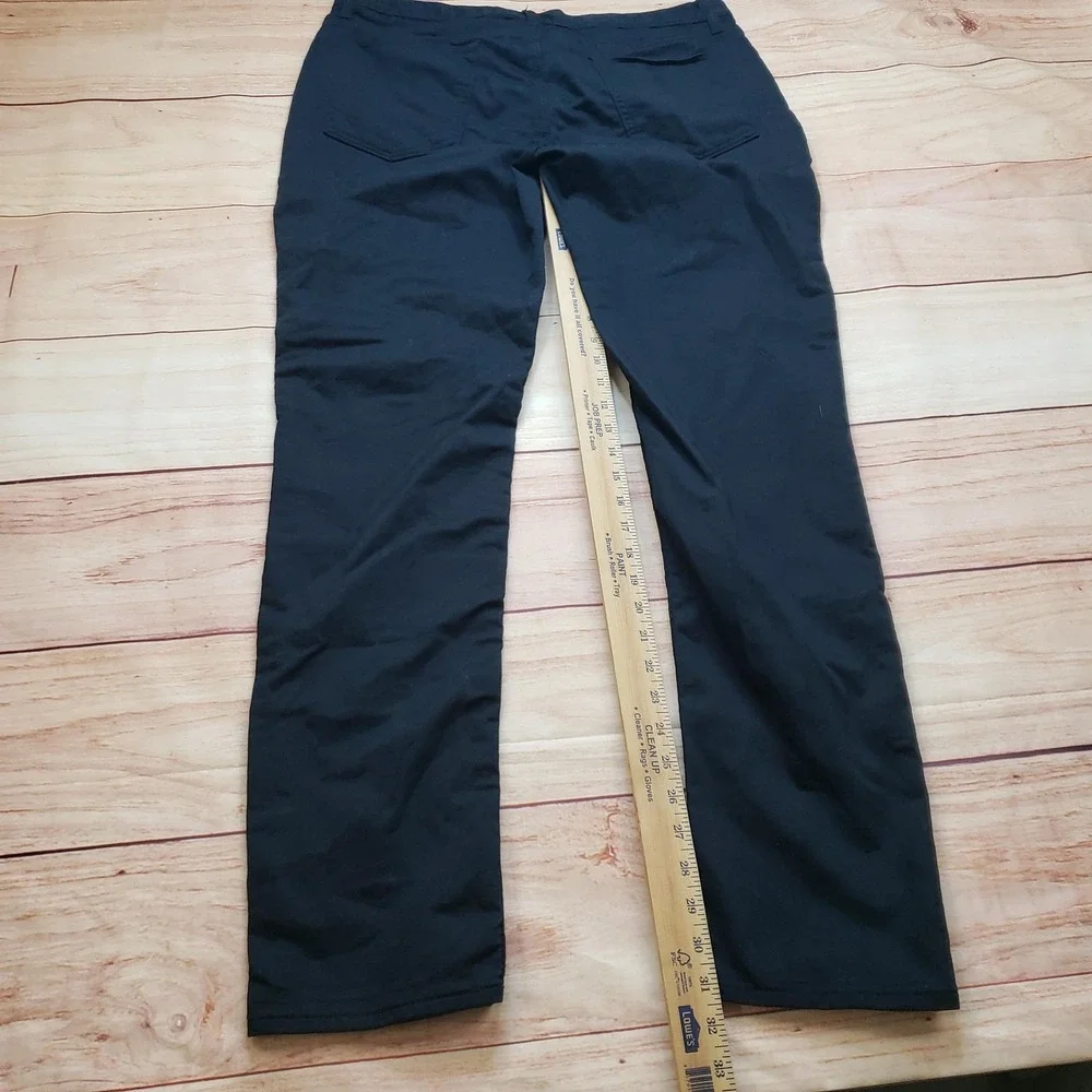 Banana Republic‎ Pants Mens 36x34 Black Travel Jean Athletic Fit Chino Stretch